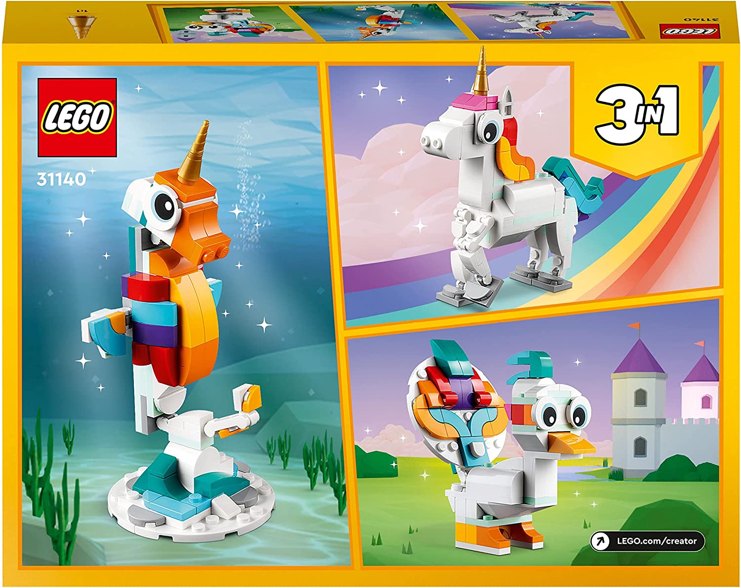 LEGO Creator Magical Unicorn 31140 - Image 2
