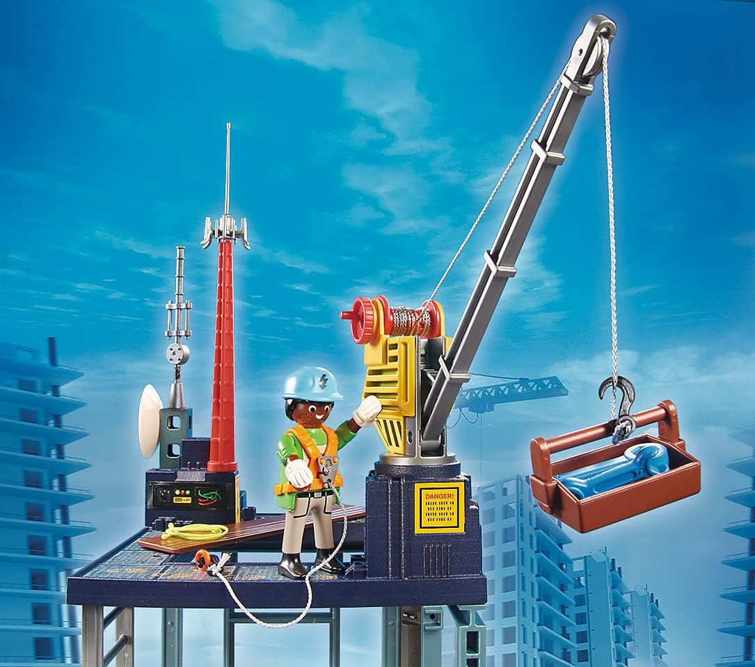 Playmobil City Action 70816 Starter Pack – Construction Site, Toys for Children Ages 4+ - Image 7