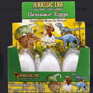Jurassic Era Growing Egg Dinosaur CDU