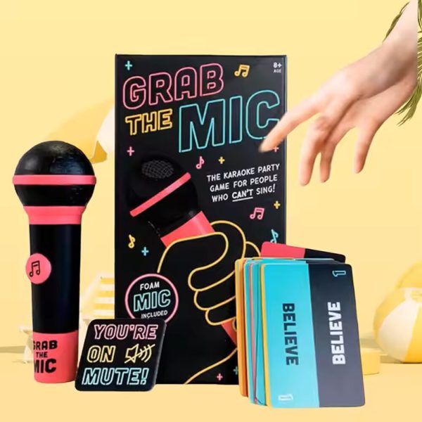 Allogogo Hot Sale Children's Karaoke Board Game Toys Microphone Singer Dream Customize for Kids