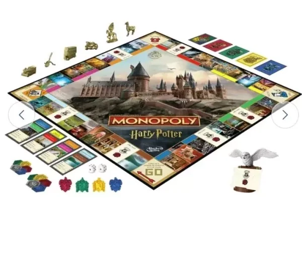 Monopoly Harry Potter Edition Board Game - English Version