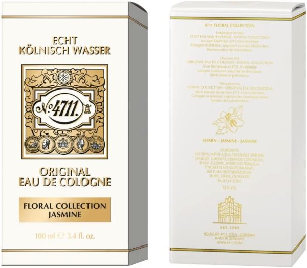 4711 Floral Collection Jasmine 100ml EDC Spray - Image 5