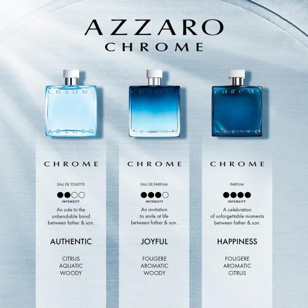 Azzaro Chrome (M) 100ml EDT spray - Image 7