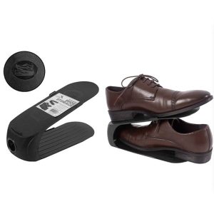 D-Clutter Black Shoe Storage Stackers