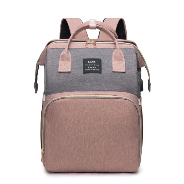 Environmentally Friendly Foldable Baby Bag Expandable Mommy Bag Diaper Bag With Large Capacity for Mommy - Image 5
