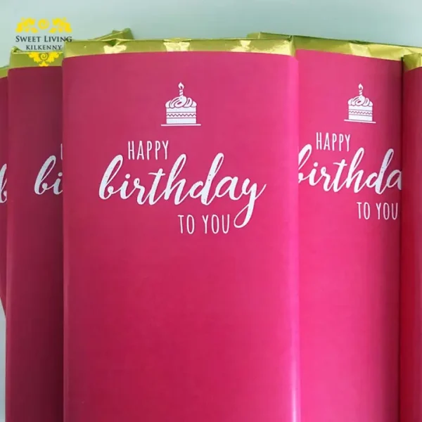 Happy Birthday to you (cerise pink) - Image 3