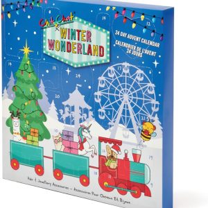 Chit Chat Winter Wonderland 24 Days Advent Calendar – Beauty & Accessories Gift Set for Girls
