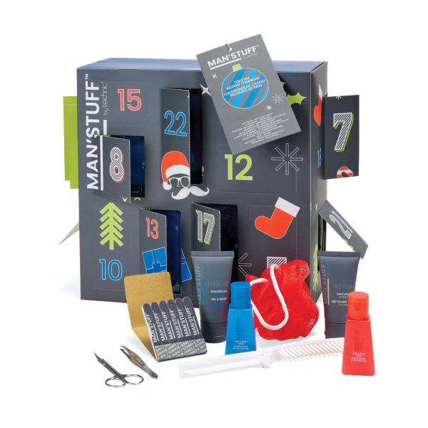 Technic Man’stuff 24 Day Advent Calendar – Men’s Grooming & Toiletry Christmas Gift Set - Image 2