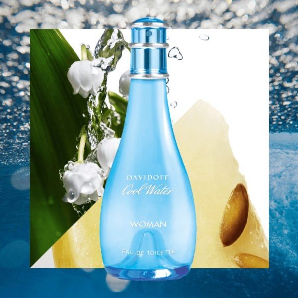 Davidoff Cool Water Woman Eau De Toilette Spray 100ml - Image 5