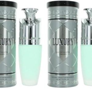 New Brand Luxury Eau de Toilette Spray for Men – 3.3 oz (Pack of 2)