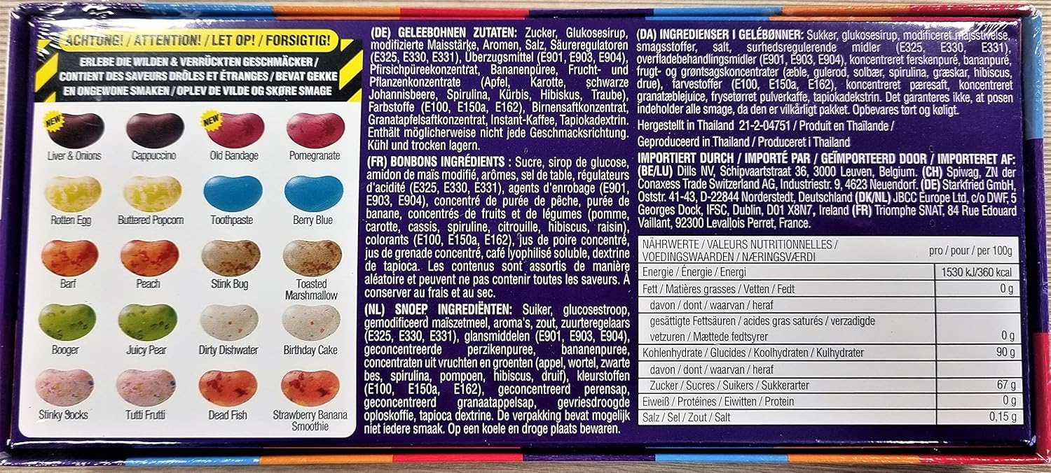 Jelly Belly BeanBoozled Spinner Game – 100g Box of Fun and Surprising Jelly Beans - Image 2