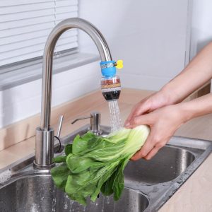 6-Layer Universal Faucet Water Filter Tap Purifier – Medical Stone & Coconut Charcoal Nozzle