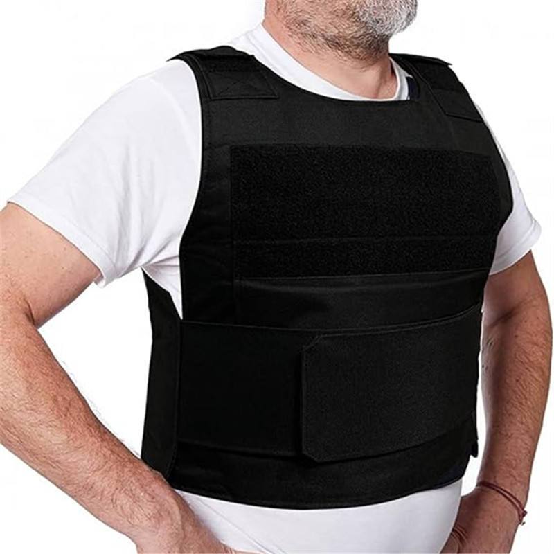 Tactical Vest Hunting Training CS Paintball Clothing Hip Hop Street Fashion Armor Vest-Black - Image 4