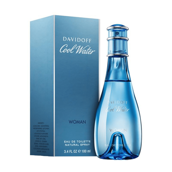 Davidoff Cool Water Woman Eau De Toilette Spray 100ml - Image 2