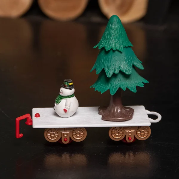 20pc Battery Operated Light up Christmas Santa's Musical Train Set - Jingle Bells - Image 4