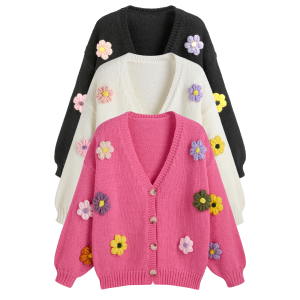 High-Quality Women’s Wool Soft Knit Cardigan – Lightweight Fitted Sweater