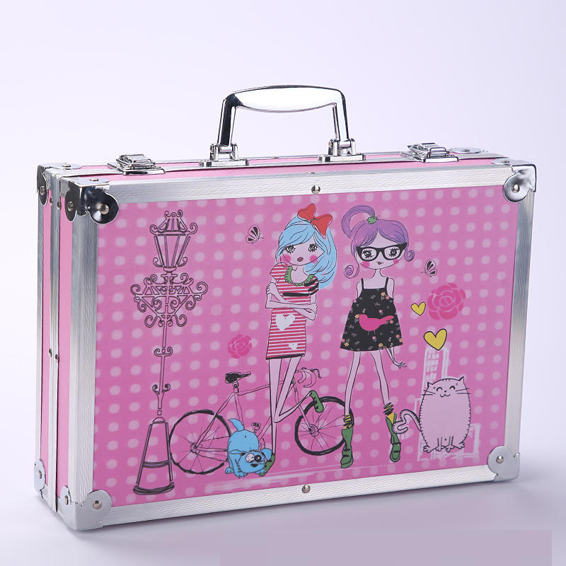 145PCS Kids Art Stationery Set – Watercolor, Brushes, Crayons, Color Pencils, Pens & Drawing Board | Educational Graffiti DIY Art Kit | CE & RoHS Certified - Image 6