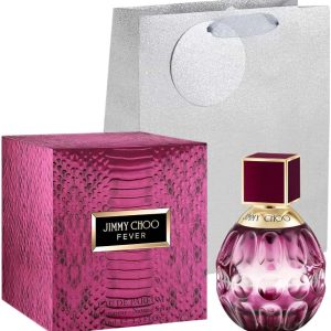 Jimmy Choo Fever Eau de Parfum 40ml for Women | Fruity Plum, Orchid & Sandalwood Fragrance | Gift Set with Bag & Krisp Thank You Card