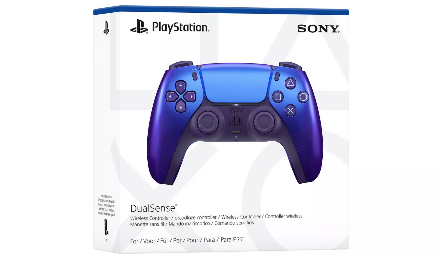 Sony DualSense PS5 Wireless Controller – Chroma Indigo | PlayStation 5 & PC Compatible Game Controller - Image 2