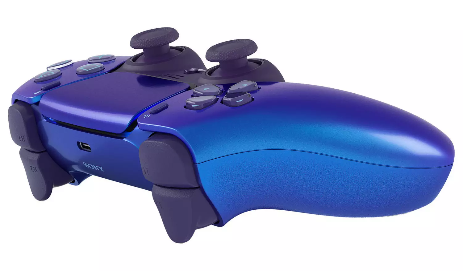 Sony DualSense PS5 Wireless Controller – Chroma Indigo | PlayStation 5 & PC Compatible Game Controller - Image 4