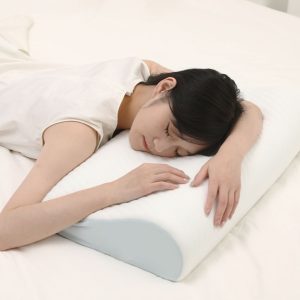 Orthopedic Cervical Memory Foam Pillow with Bamboo Cover | Ergonomic Contour Pillow for Back, Side & Stomach Sleepers