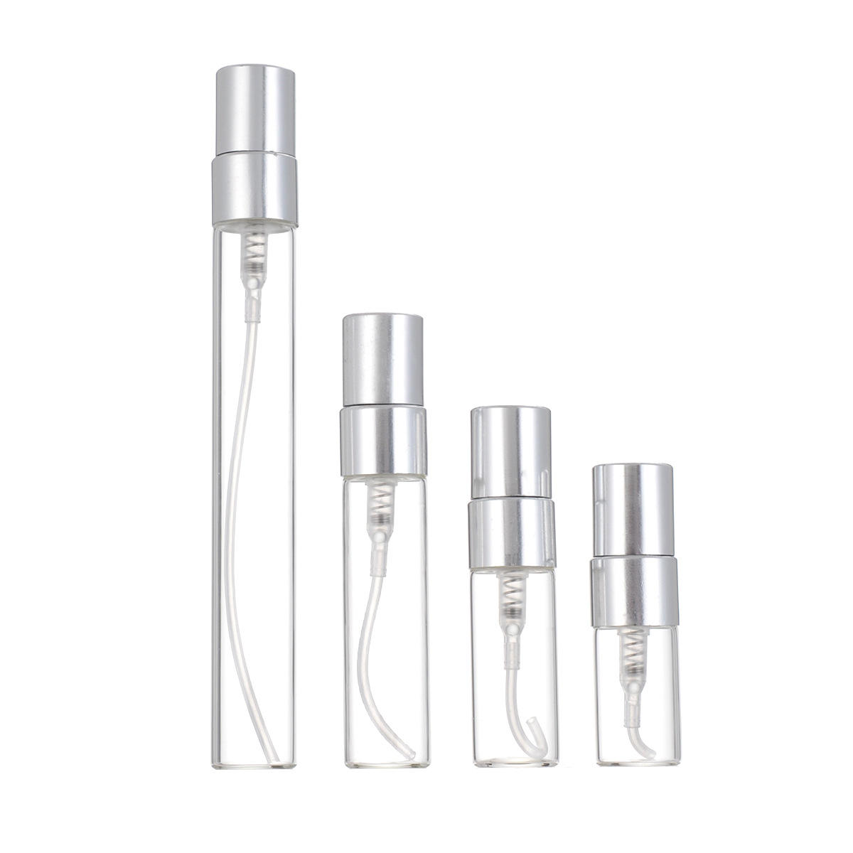 Mini Empty Clear Glass Spray Bottle Perfume Atomizer – 2ml / 3ml / 5ml / 10ml Refillable - Image 3