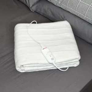 Stay Warm Double Electric Under Blanket – Luxury Heated Mattress Blanket 120 x 107cm